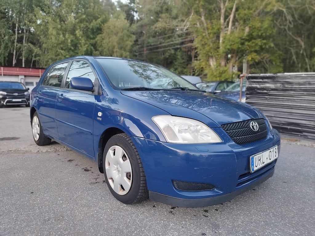 Toyota Corolla 5-dörrars 1.6 VVT-i, Dragkrok, AC fungerar 100%
