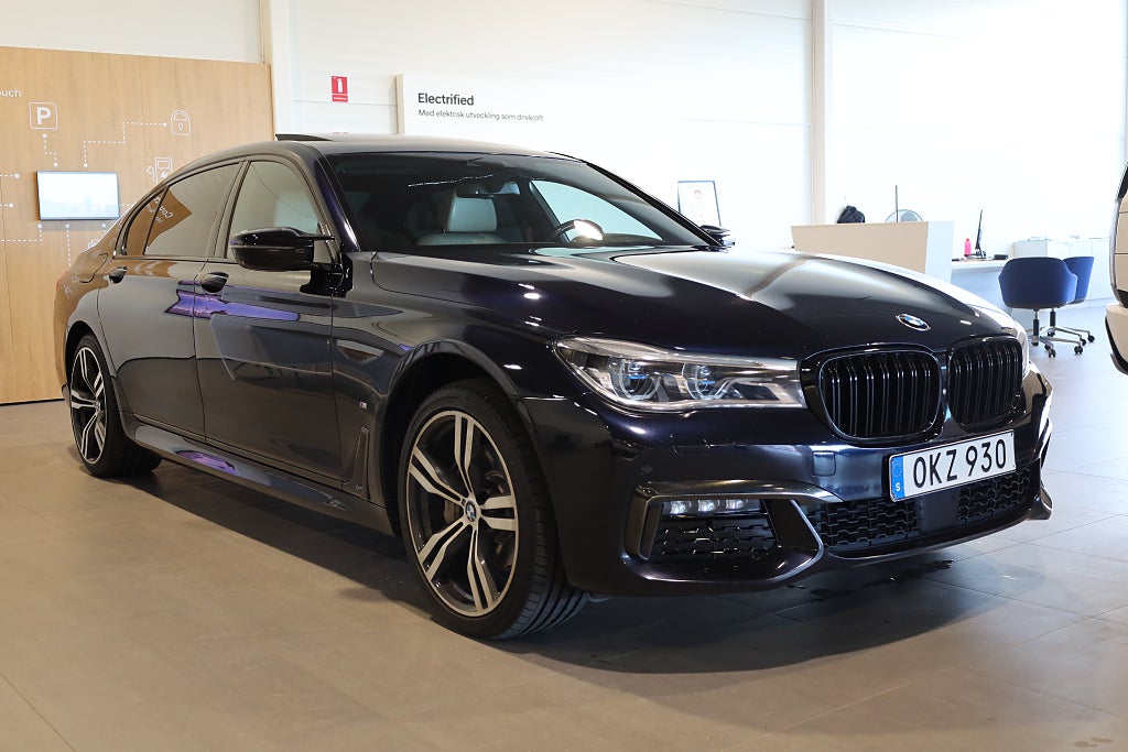 BMW 740 Le xDrive M Sport B&W Pano 360 Navi HuD Softclose Laser 2017