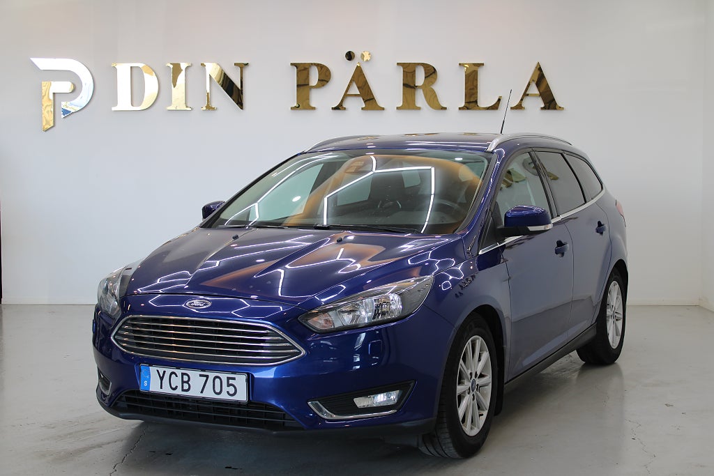 Ford Focus Kombi 1.0 EcoBoost Titanium Ny Kamrem Drag