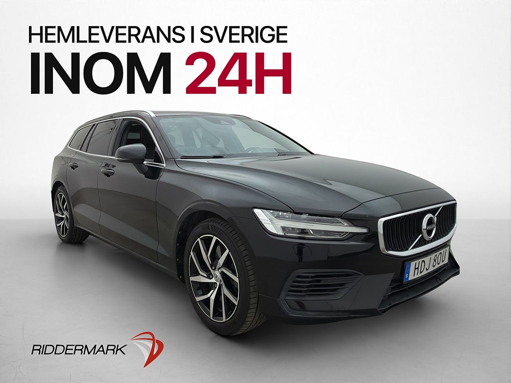 Volvo V60 Recharge T6 AWD Advacned VOC Värmare CarPlay Drag