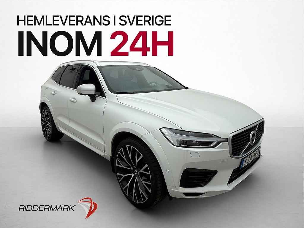 Volvo XC60 T8 AWD R-Design Värm Drag Pano 360° Skinn HUD