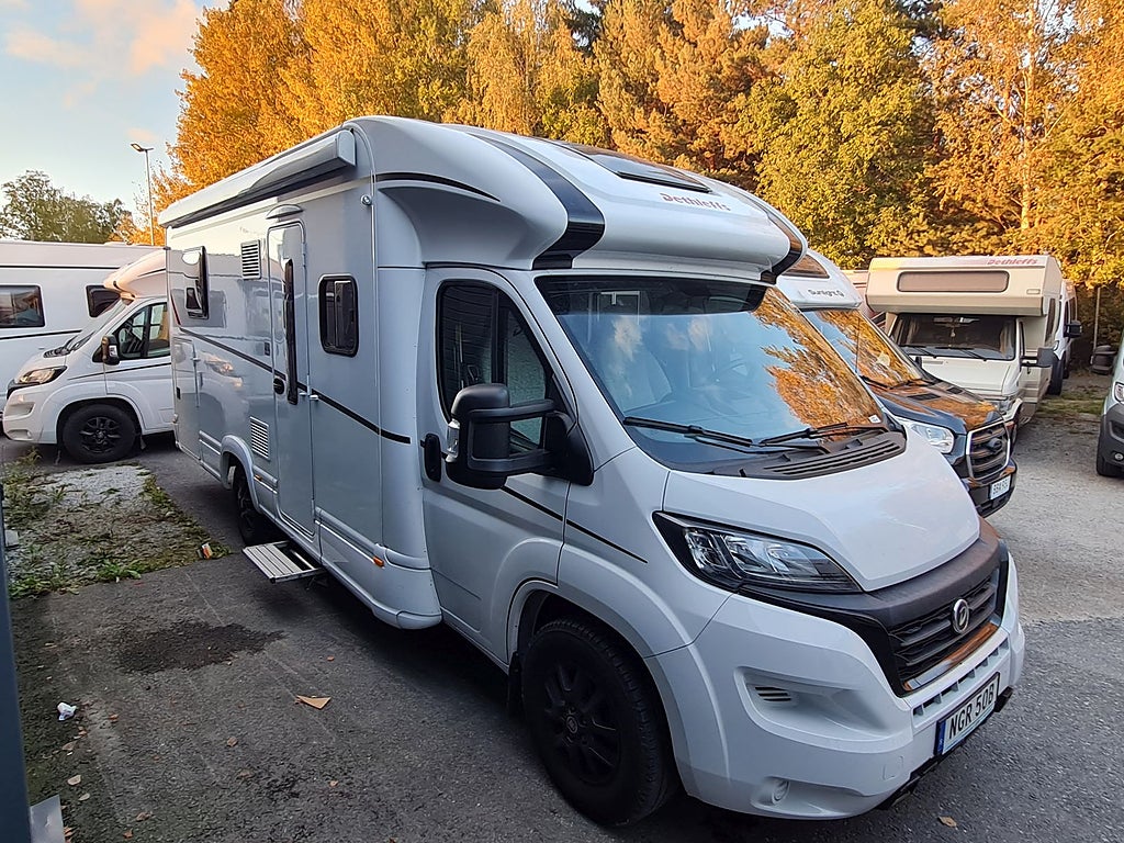 Dethleffs Trend T 7057 DBL Q-bed, lounge, ugn, låg skatt 