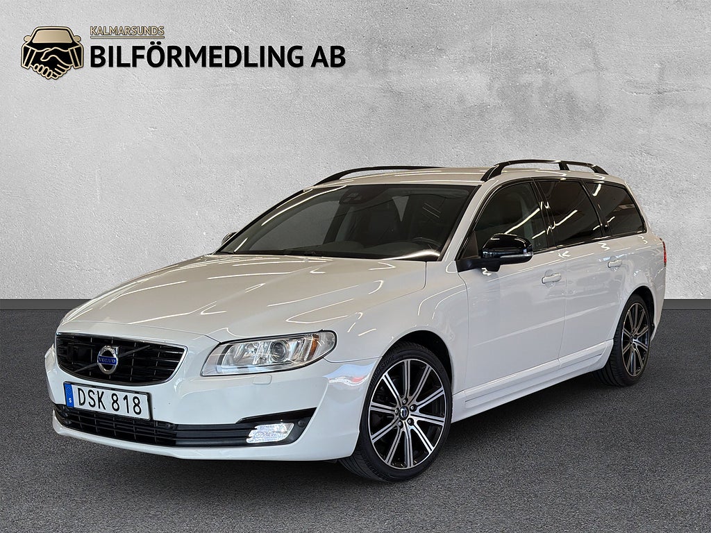 Volvo V70 D4 Dynamic Edition Ny kamrem D-Värm Navi Skinn 181hk 