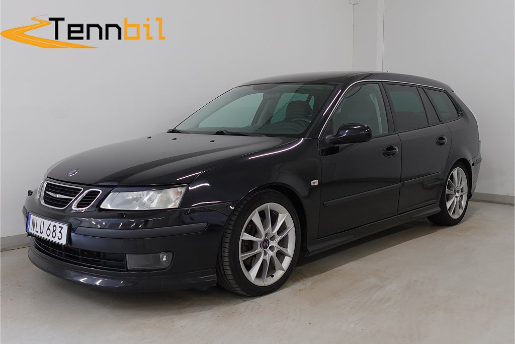 Saab 9-3 Aero 2.8 Turbo V6 250HK Drag Farthållare Skinn