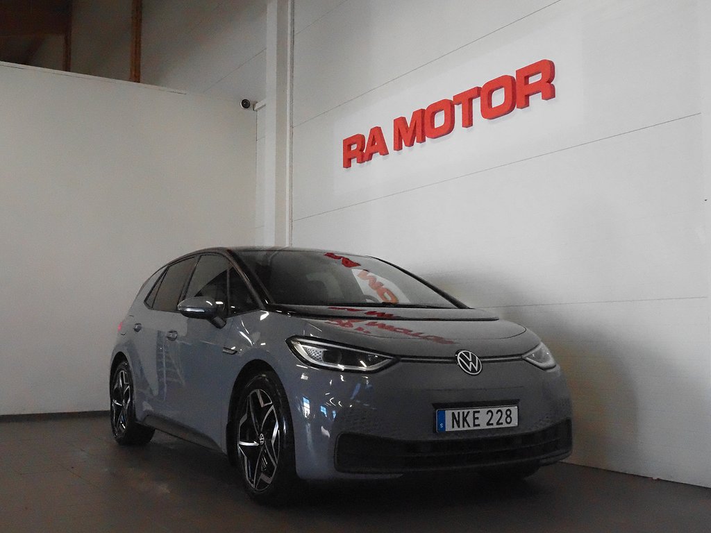 Volkswagen ID.3 Pro Performance 204hk Business Pro B-Kam GPS 2021