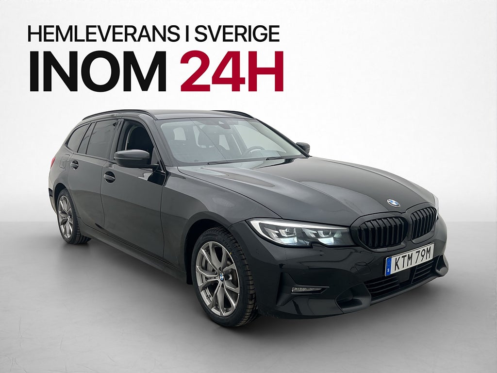 BMW 330e Touring 292hk Sport line Drag Cockpit P-sensorer