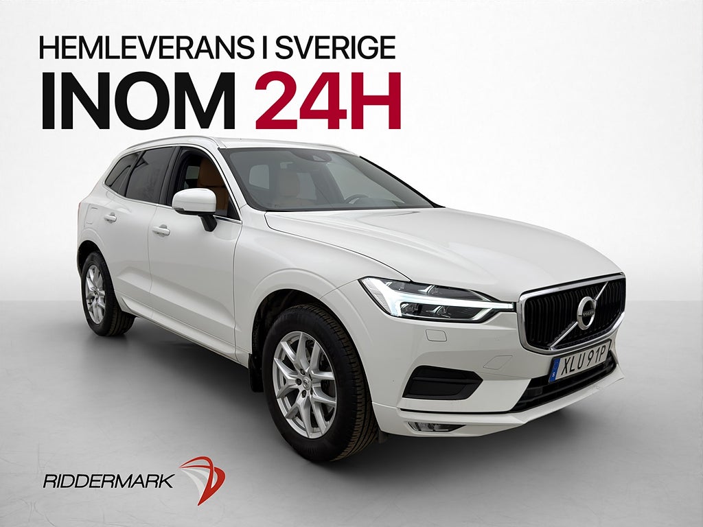 Volvo XC60 B5 Advanced VOC Värm Kamera Skinn  CarPlay Drag