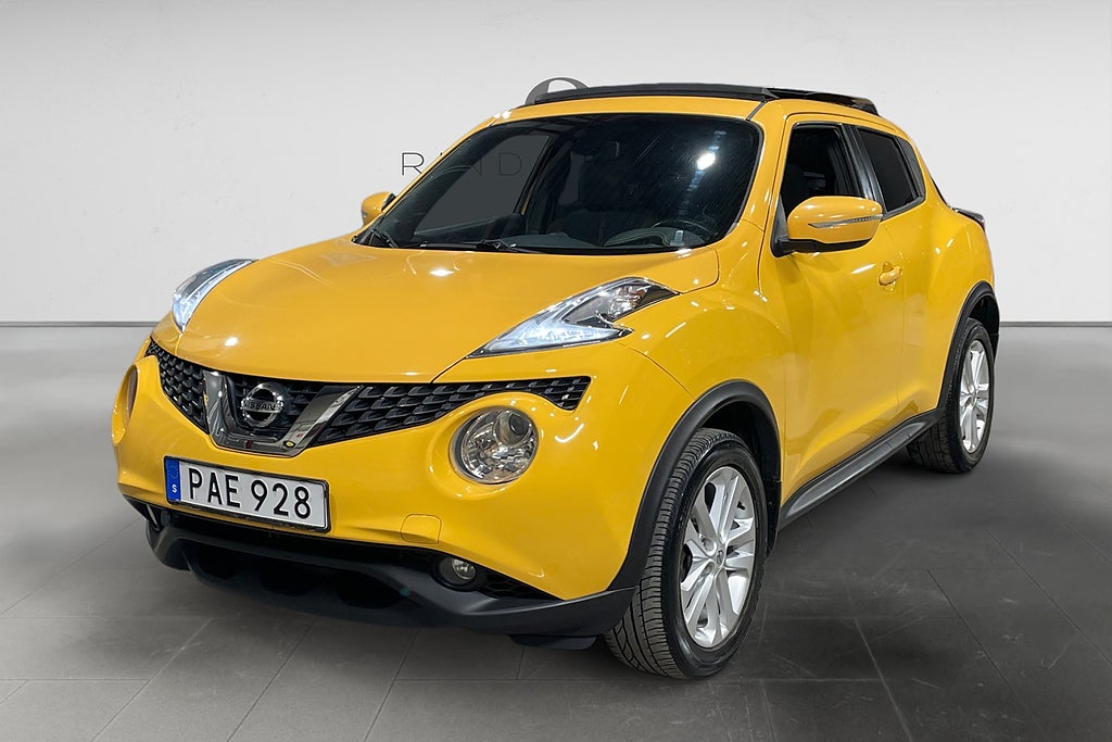 Nissan Juke 1.2 DIG-T 115 HK PANO NAVI M&K 734KR/ÅR 10200MIL 17" 