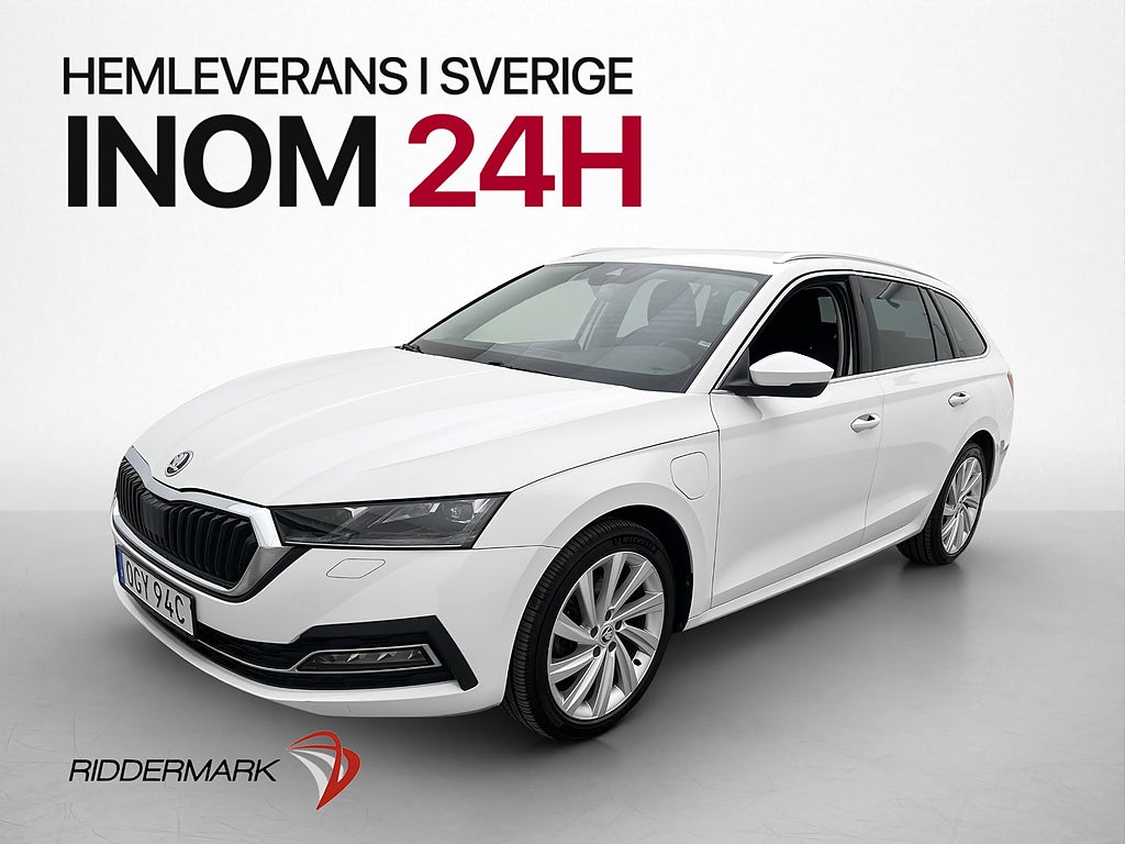 Skoda Octavia Combi iV 204hk P-Värmare Kamera Drag Moms