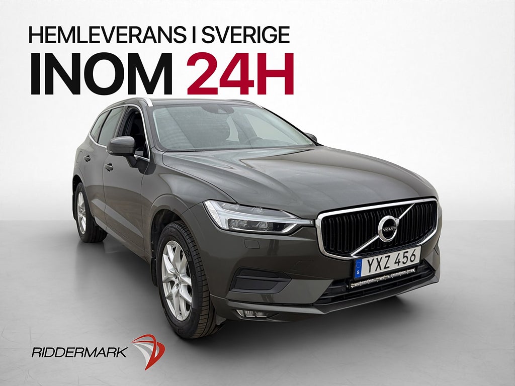 Volvo XC60 D4 AWD Pro Navi Kamera D-Värm Halvskinn Drag