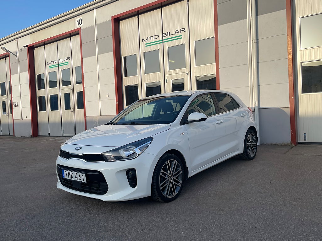 Kia Rio 1.2 CVVT GLS 1-Ägare Nyservad Rattvärme Carplay 