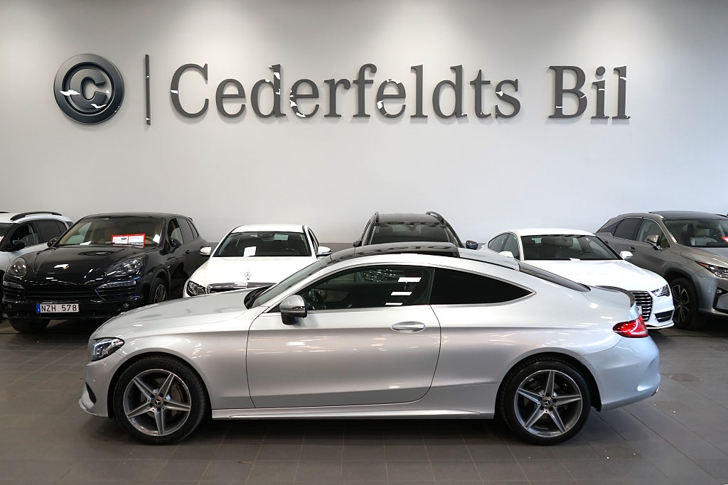 Mercedes-Benz C 200 Coupé 4MATIC AMG Navi Burmester Pano SoV 3,45% 