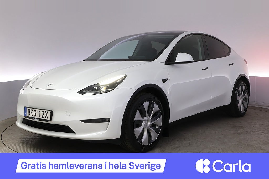 Tesla Model Y Long Range AWD Autopilot Pano Drag V-Hjul