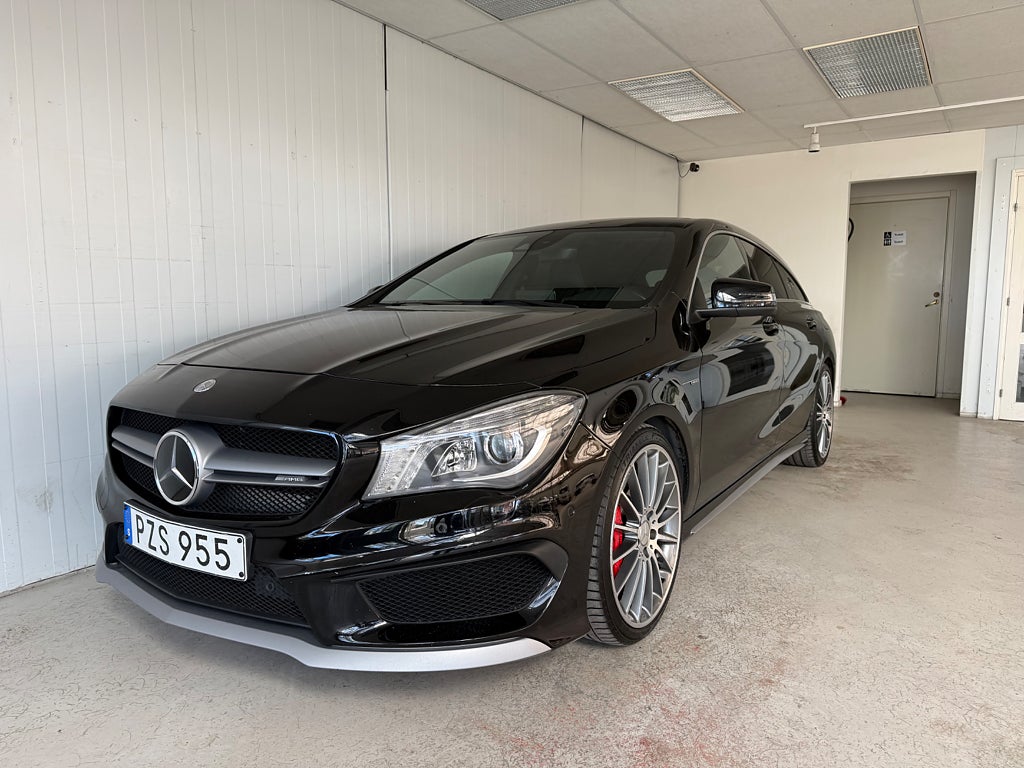 Mercedes-Benz CLA45 CLA 45 4MATIC 381HK AMG Milltek Shooting Brake Euro 6