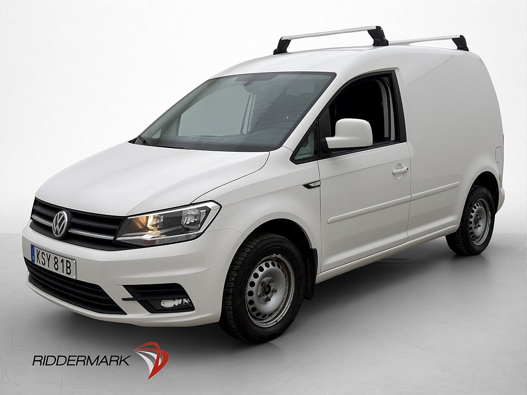 Volkswagen Caddy 2.0TDI Värmare PDC Drag A/C Takräcke Moms
