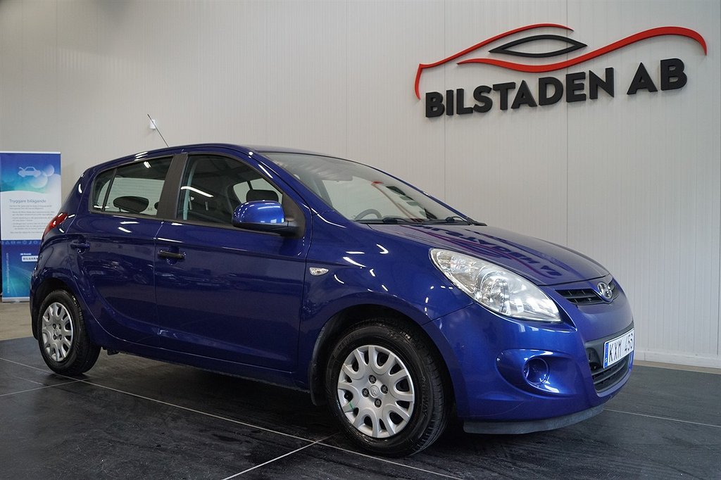 Hyundai i20 5-dörrar 1.2 77hk Select Svensksåld