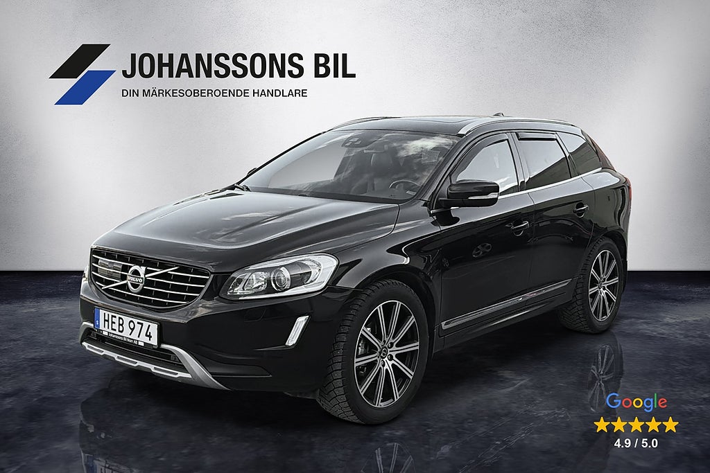 Volvo XC60 D5 AWD Summum Värmare Panorama Drag Navi SoV-däck