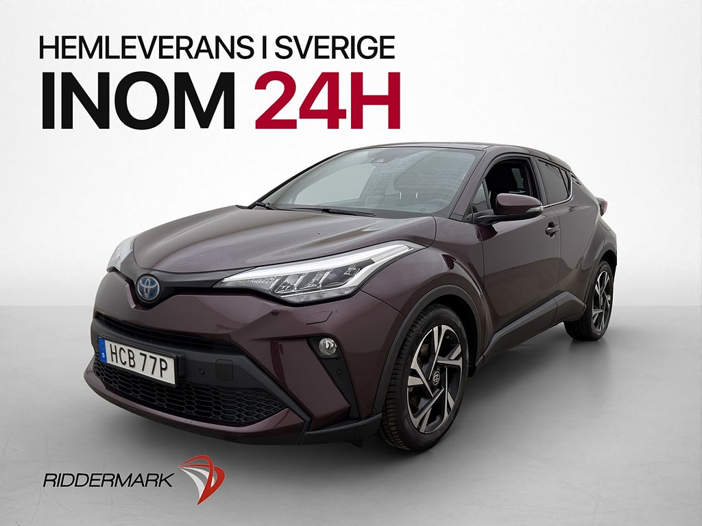 Toyota C-HR Hybrid 122hk X-Edt Rattvärme Kamera 0,49l/mil
