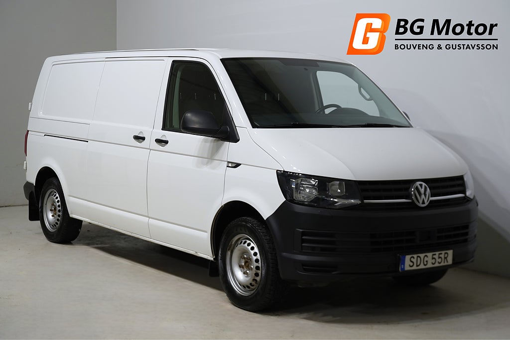 Volkswagen Transporter 2.0TDI 150HK L2 Drag/2x dörrar/Inredd båda sidor/Moms