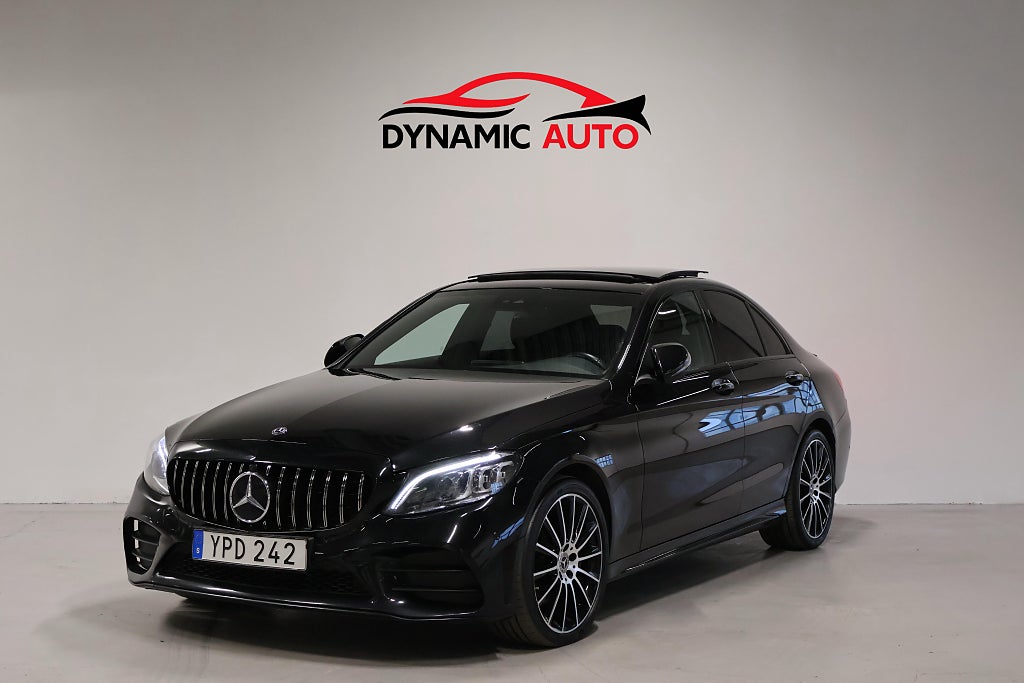 Mercedes-Benz C 220d 4MATIC/AMG/Pano/Cocpit/Värmare/GTR/CarPlay/194HK