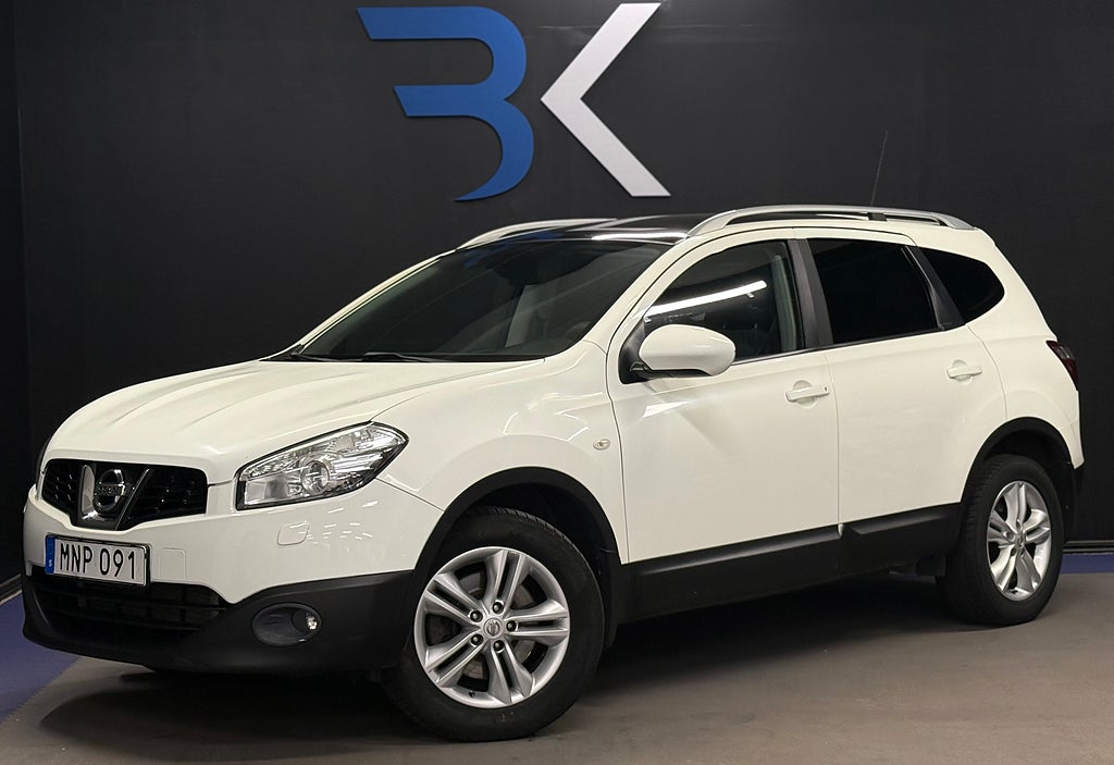 Nissan Qashqai+2 2.0 dCi | 7-Sits | Panorama | Backkamera | 150 hk