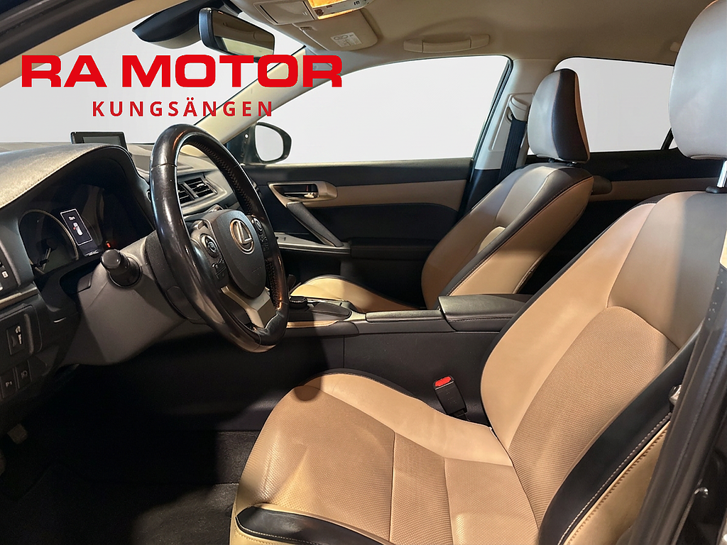 Lexus CT 200h 136hk | F-Sport | Backkamera | Läder | Keyless 2017