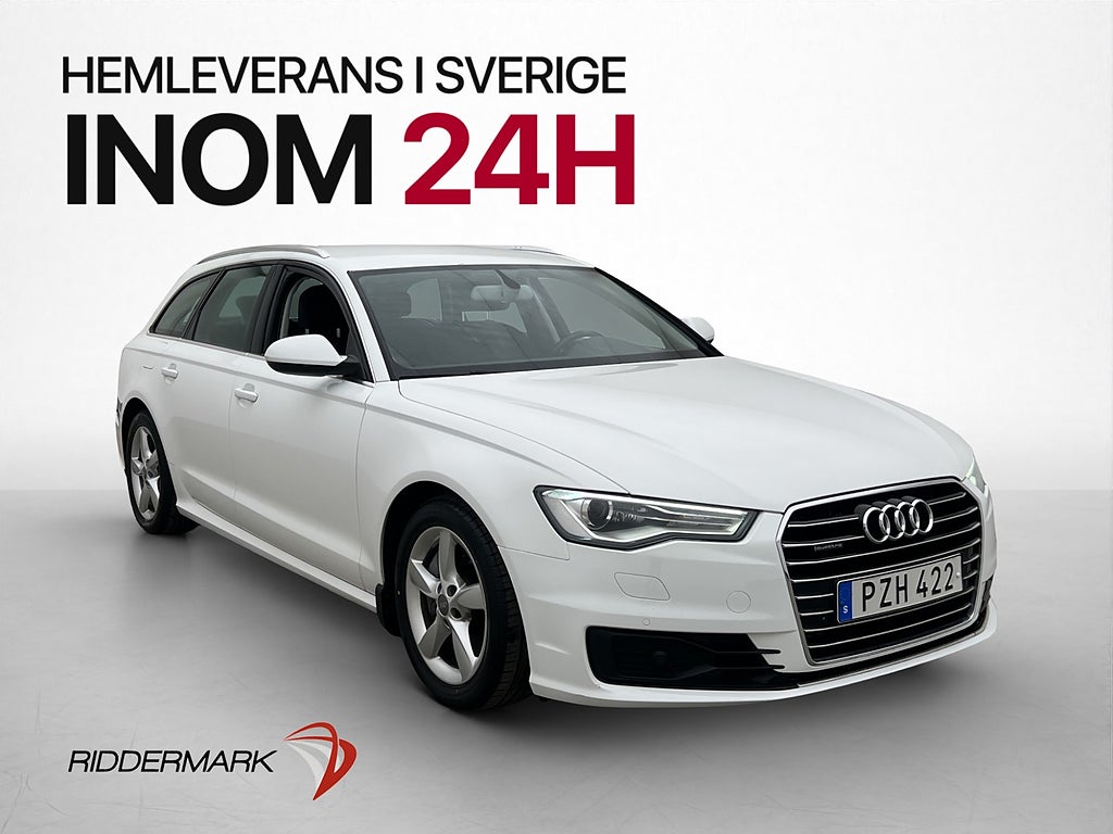 Audi A6 3.0 TDI V6 Quattro 218hk M-Värmare Dragkrok