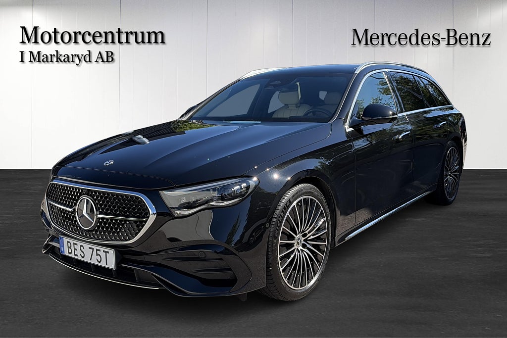 Mercedes-Benz E 300 de 4MATIC/AMG/Drag/Panorama/Ventilerade Säte/MOMS