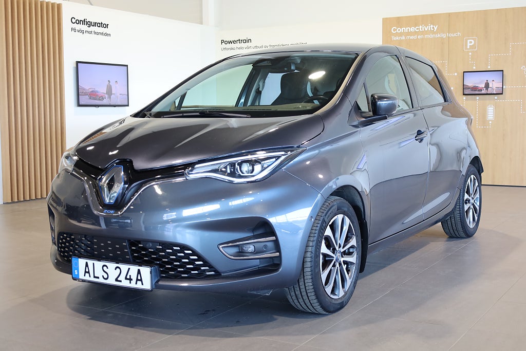Renault Zoe R135 52 kWh Navi Kamera Blåtand Batterihyra 2020