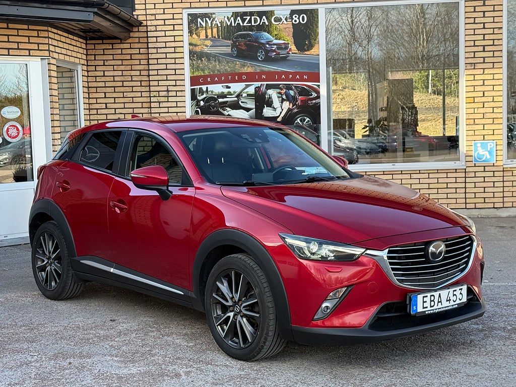 Mazda CX-3 2.0 SKYACTIV-G Optimum | V-Hjul | Motorvärmare