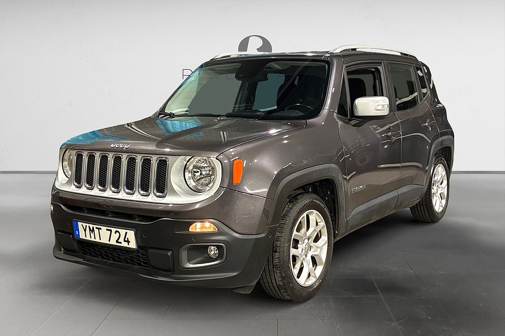 Jeep Renegade 1.4 140 HK AUT DRAG PDC BACKKAMERA KAMREM BYTT 932KR/ÅR