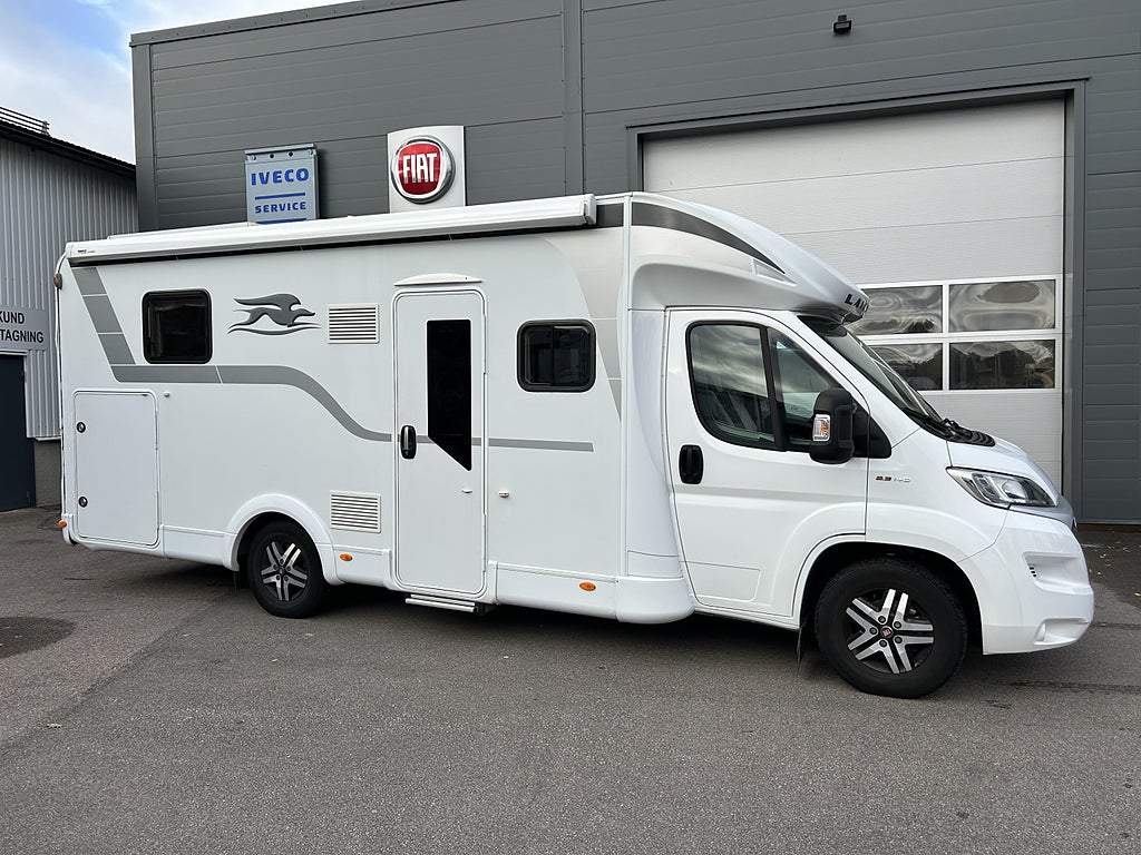 Fiat KOSMO 509L/512 Queenbed + taksäng el.
