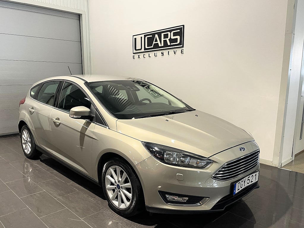 Ford Focus 5d 1.0 EcoBoost Titanium 995kr/mån (0,45L/mil)