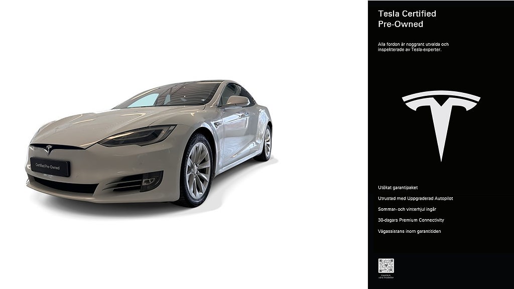 Tesla Model S Long Range AWD Certified Pre-Owned 3,84% ränta