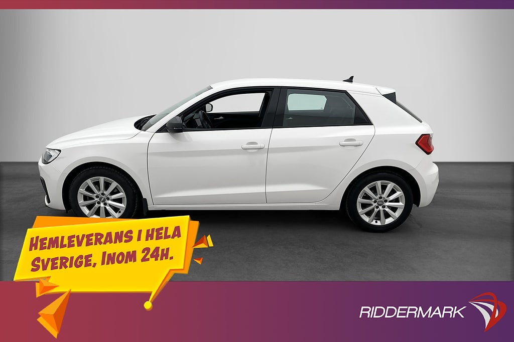 Audi A1 Sportback 30 TFSI 116hk Proline Cockpit Sensorer