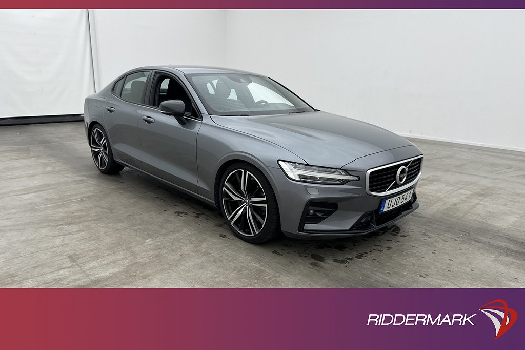 Volvo S60 T5 250hk R-Design VOC 360° HUD Värmare Navi BLIS