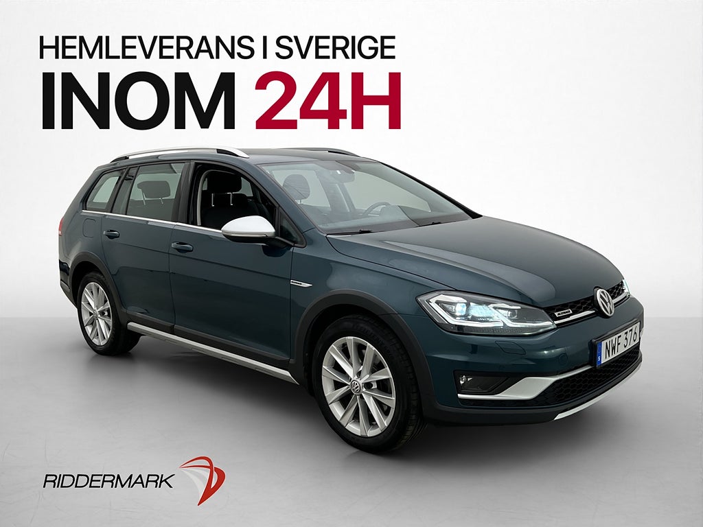 Volkswagen Golf Alltrack TSI 4M 180hk Kamera Värmare Drag