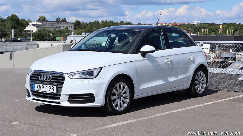 Audi A1 1.0 TFSI Sportback 95hk S/V-hjul Sensorer