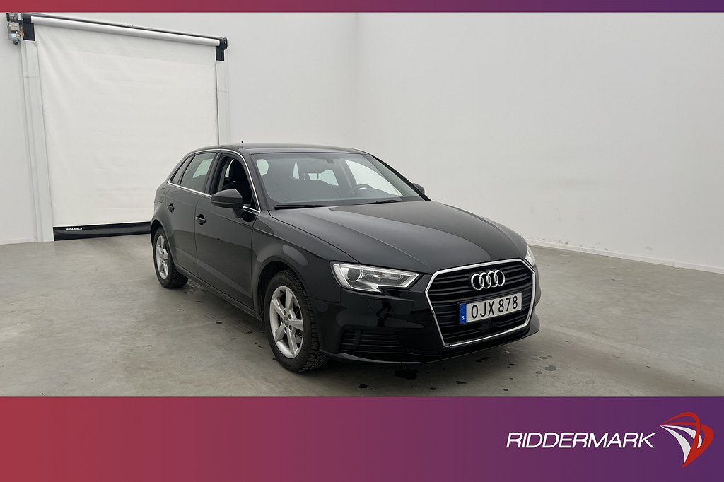 Audi A3 Sportback 1.0 TFSI 116hk Comfort Två-Bruk Sensorer