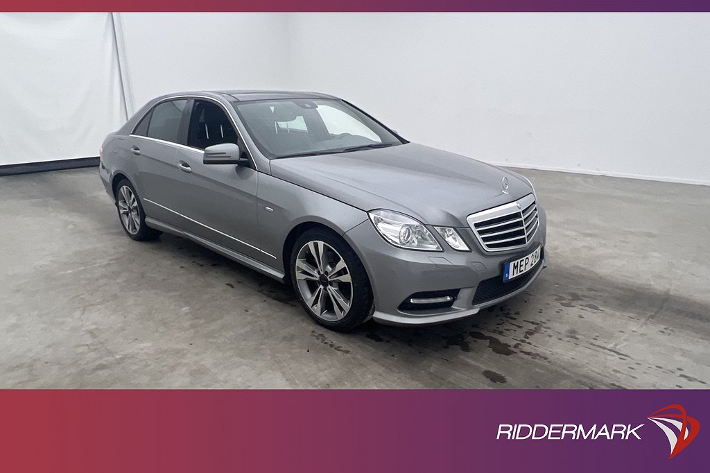 Mercedes-Benz E 350 CDI 265hk AMG Line Pano Navi Skinn Drag