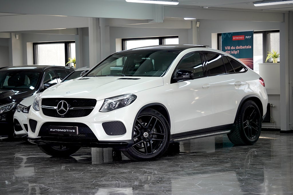 Mercedes-Benz GLE 350 d 4MATIC Coupé 258hk AMG Line Pano 360° luftfjädrin