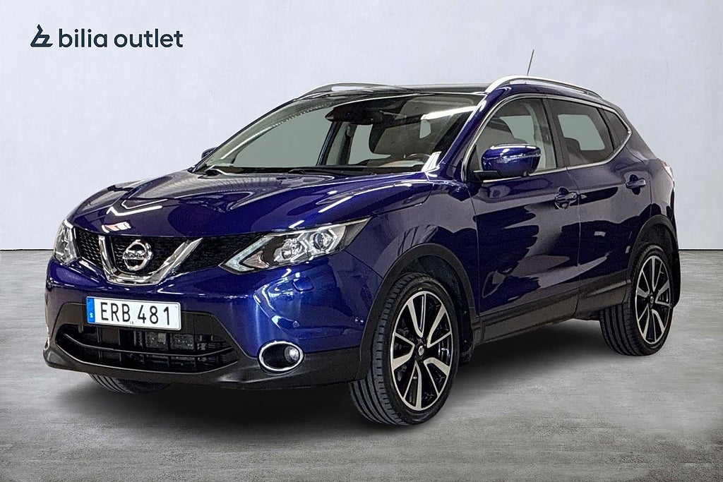 Nissan Qashqai 1.2 aut Tekna 115hk Panorama Navi 360°