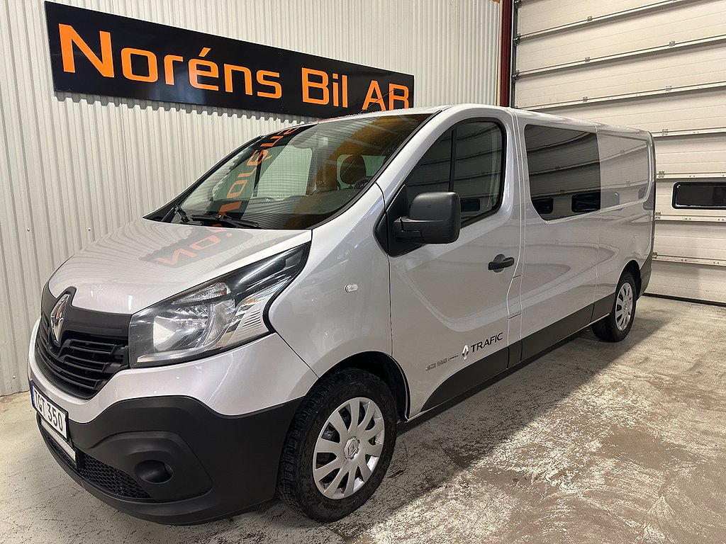 Renault trafic 1.6 dCi 6-SITSIG DUBBELHYTT (SN-FORDONSINRED)