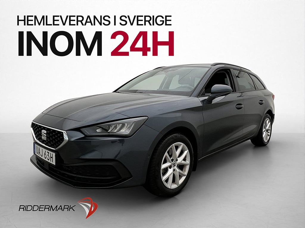 Seat Leon Sportstourer 1.0 eTSI 110hk Värmare Kamera Drag