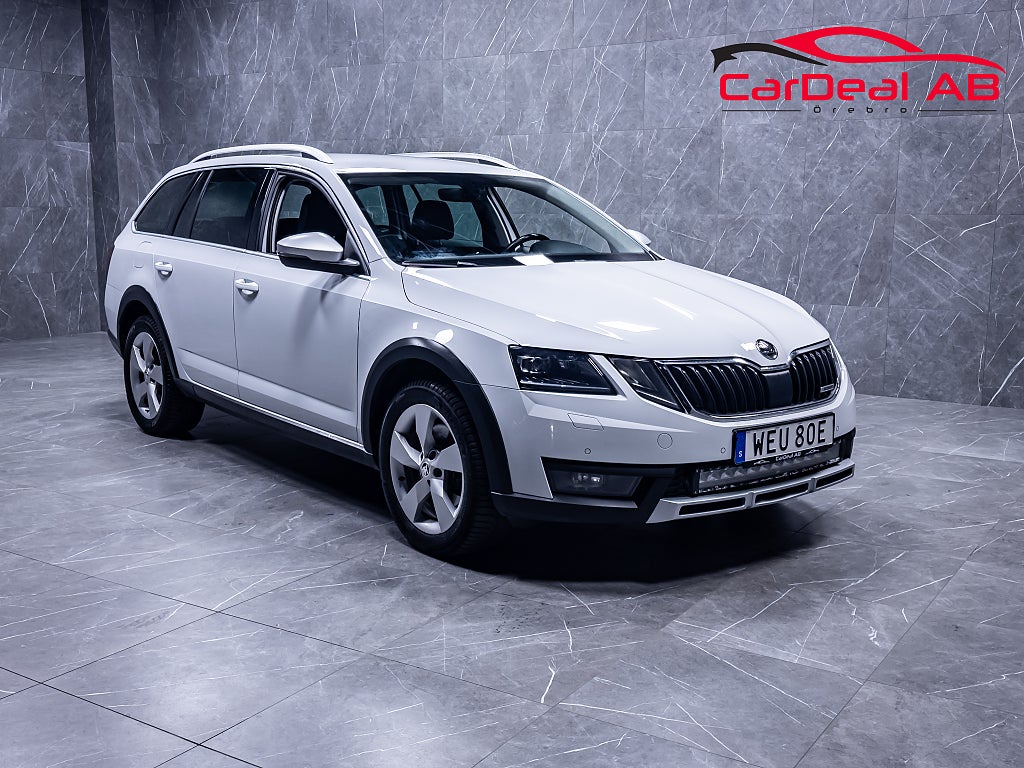 Skoda Octavia Scout 2.0 TDI 4x4 Premium Värmare Cockpit Drag