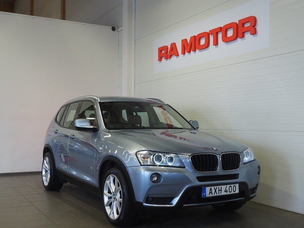 BMW X3 xDrive20d Steptronic 184hk | Skinn | Kamera | M-Värm | 2014