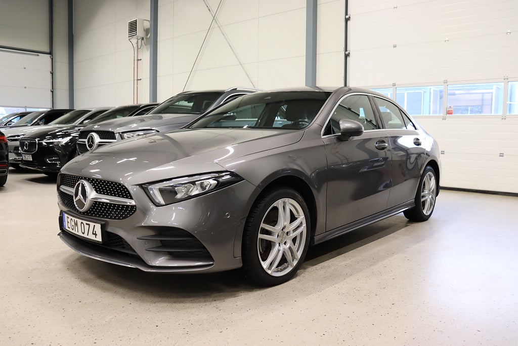 Mercedes-Benz A 250 e Sedan 8G-DCT AMG B-kam Drag 218hk 