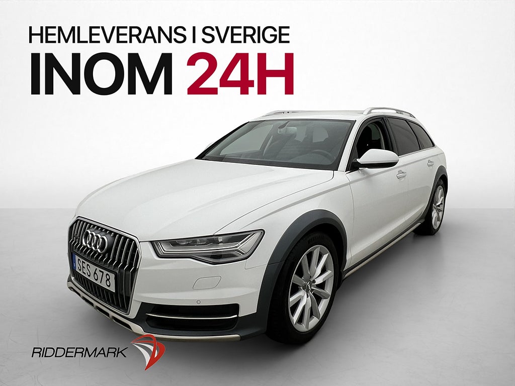 Audi A6 Allroad 3.0 TDI V6 Quattro 218hk B-Kamera Drag Navi