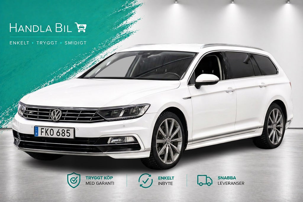 Volkswagen Passat 2.0 TDI 4M R-Line Cockpit D-Värm Drag Skinn SoV