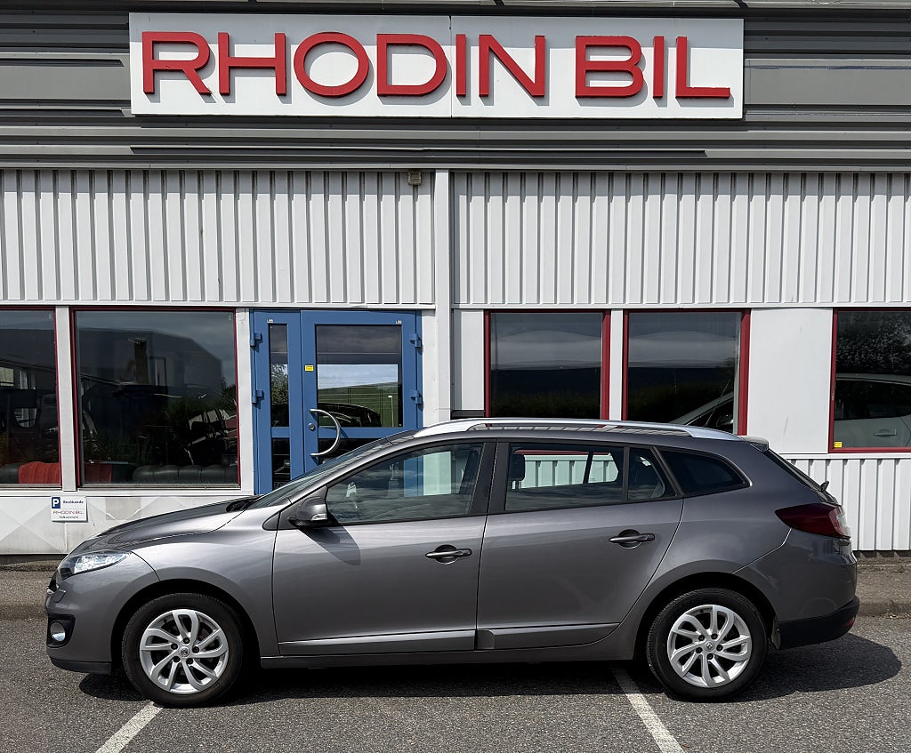 Renault Mégane Grandtour 115hk Luftkonditionering, Nyservad besiktigad